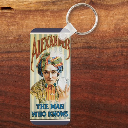 Magisch Poster, Alexander, het Man dat het kent Sleutelhanger (Achterkant)