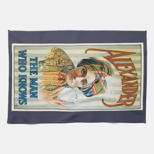 Magisch Poster, Alexander, het Man dat het kent Theedoek (Horizontaal)