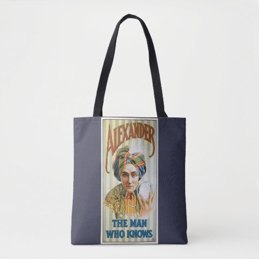 Magisch Poster, Alexander, het Man dat het kent Tote Bag (Voorkant)