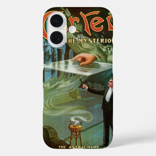 Magisch Poster, Carter de mysterieuze. Case-Mate iPhone Case (Achterkant)
