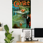  Magisch Poster, Carter de mysterieuze. Poster (Thuiskantoor)