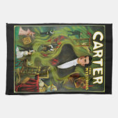  Magisch Poster, Carter de mysterieuze. Theedoek (Horizontaal)