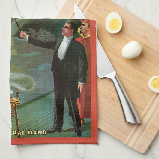  Magisch Poster, Carter de mysterieuze. Theedoek (Quarter Fold)