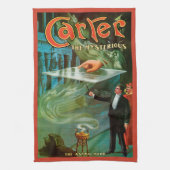  Magisch Poster, Carter de mysterieuze. Theedoek (Verticaal)