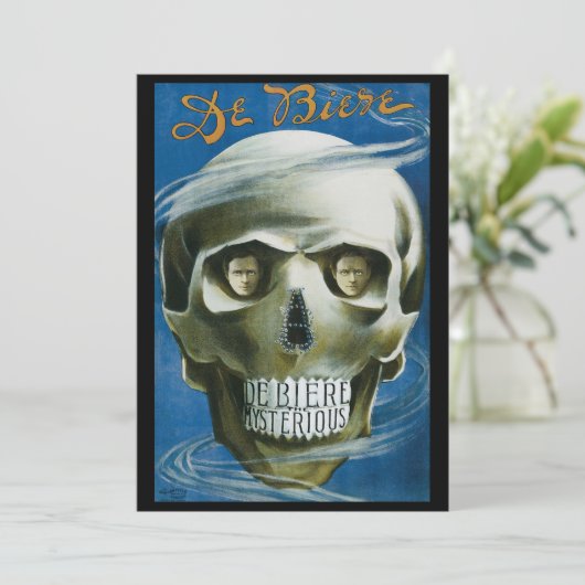  Magisch Poster De Biere de mysterieuze (Staand voorkant)