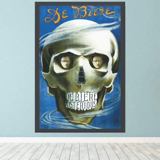  Magisch Poster De Biere de mysterieuze Canvas Afdruk (Insitu (Houten vloer))