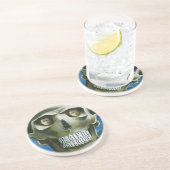 Magisch Poster De Biere de mysterieuze Zandsteen Onderzetter (Zijkant)