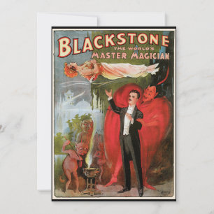  Magisch Poster, geweldige Blackstone Magiciër
