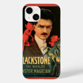 Magisch Poster, geweldige Blackstone Magiciër Case-Mate iPhone Case (Achterkant)