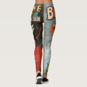 Magisch Poster, geweldige Blackstone Magiciër Leggings (Achterkant)