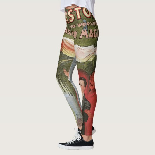  Magisch Poster, geweldige Blackstone Magiciër Leggings (Links)