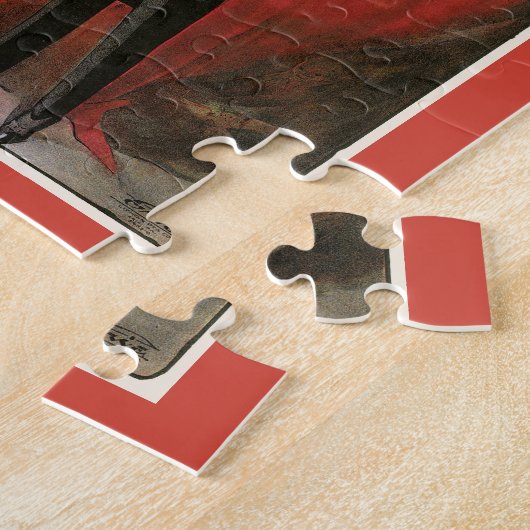 Magisch Poster, geweldige Blackstone Magiciër Legpuzzel (Zijkant)