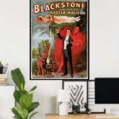  Magisch Poster, geweldige Blackstone Magiciër Poster (Thuiskantoor)