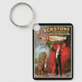 Magisch Poster, geweldige Blackstone Magiciër Sleutelhanger (Voorkant)