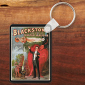  Magisch Poster, geweldige Blackstone Magiciër Sleutelhanger (Achterkant)