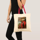Magisch Poster, geweldige Blackstone Magiciër Tote Bag (Voorkant (product))