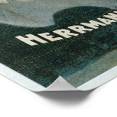 Magisch Poster Kunst Vrouw en Moon (Hoek)