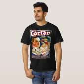 Magisch Poster, Magiciër Carter de Grote T-shirt (Voorkant volledig)