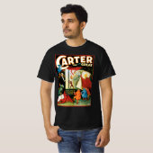 Magisch Poster, Magiciër Carter de Grote T-shirt (Voorkant volledig)