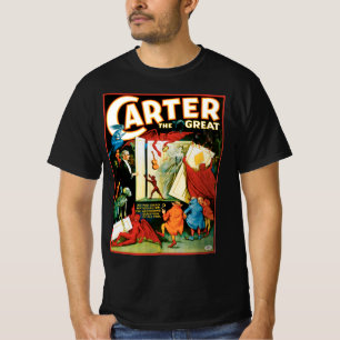 Magisch Poster, Magiciër Carter de Grote T-shirt