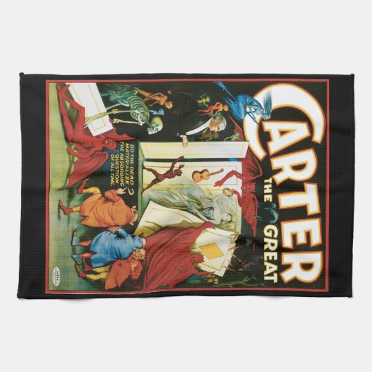  Magisch Poster, Magiciër Carter de Grote Theedoek (Horizontaal)