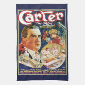  Magisch Poster, Magiciër Carter de Grote Theedoek (Verticaal)