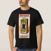 Magisch Poster, Magiciër Harry Houdini T-shirt (Voorkant)
