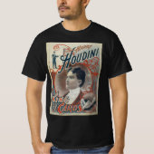 Magisch Poster, Magiciër Harry Houdini T-shirt (Voorkant)