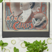 Magisch Poster, Magiciër Harry Houdini Theedoek (Gevouwen)