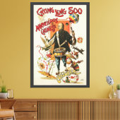  Magisch Poster, Magicisch Chung Ling Soo Canvas Afdruk (Insitu (Woonkamer))