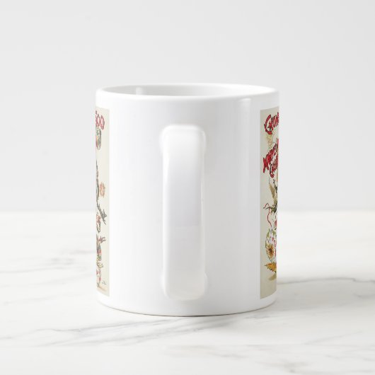 Magisch Poster, Magicisch Chung Ling Soo Grote Koffiekop (Achterkant)