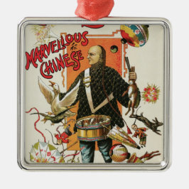 Magisch Poster, Magicisch Chung Ling Soo Metalen Ornament