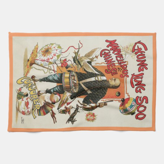 Magisch Poster, Magicisch Chung Ling Soo Theedoek (Horizontaal)