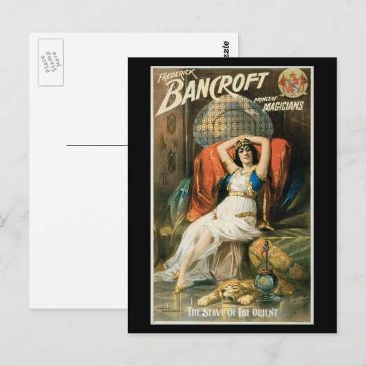 Magisch Poster, Magicisch Frederick Bancroft Briefkaart (Voorkant / Achterkant)