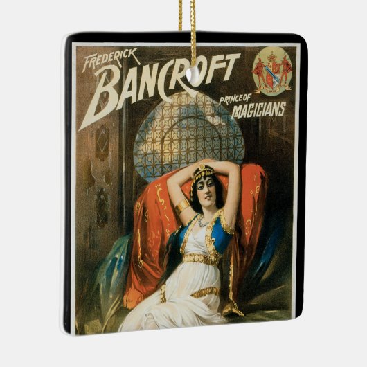 Magisch Poster, Magicisch Frederick Bancroft Keramisch Ornament (Rechts)
