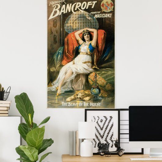  Magisch Poster, Magicisch Frederick Bancroft Poster (Thuiskantoor)