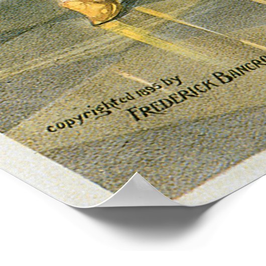  Magisch Poster, Magicisch Frederick Bancroft Poster (Hoek)