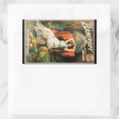  Magisch Poster, Magicisch Frederick Bancroft Rechthoekige Sticker (Tas)