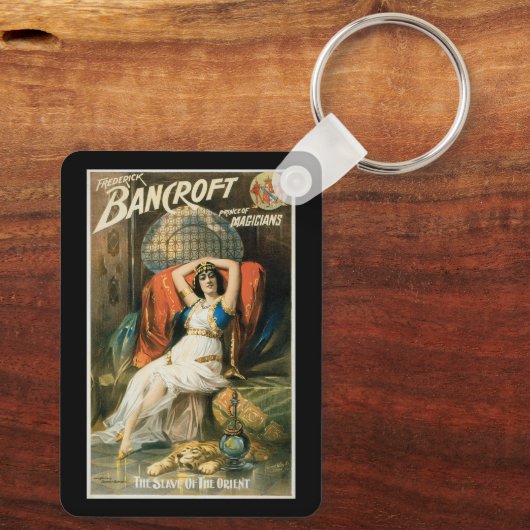  Magisch Poster, Magicisch Frederick Bancroft Sleutelhanger (Achterkant)
