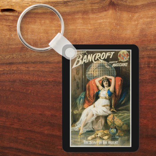 Magisch Poster, Magicisch Frederick Bancroft Sleutelhanger (Voorkant)