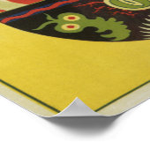  Magisch Poster, Magicisch Fu-Manchu Poster (Hoek)