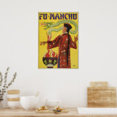  Magisch Poster, Magicisch Fu-Manchu Poster (Keuken)