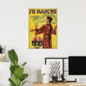  Magisch Poster, Magicisch Fu-Manchu Poster (Thuiskantoor)