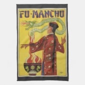 Magisch Poster, Magicisch Fu-Manchu Theedoek (Verticaal)