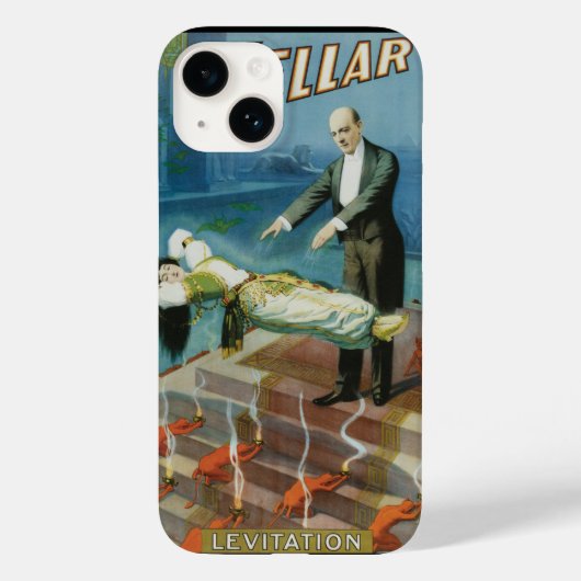  Magisch Poster, magiër Harry Kellar Case-Mate iPhone Case (Achterkant)
