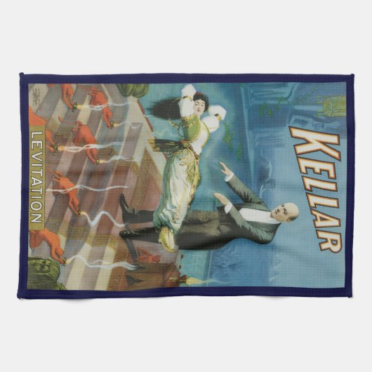 Magisch Poster, magiër Harry Kellar Theedoek (Horizontaal)