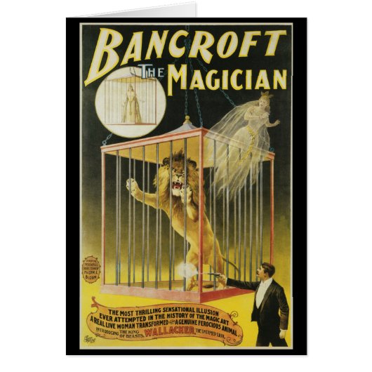  Magisch Poster, Magische Bancroft en Lion (Voorkant)