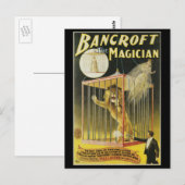 Magisch Poster, Magische Bancroft en Lion Briefkaart (Voorkant / Achterkant)