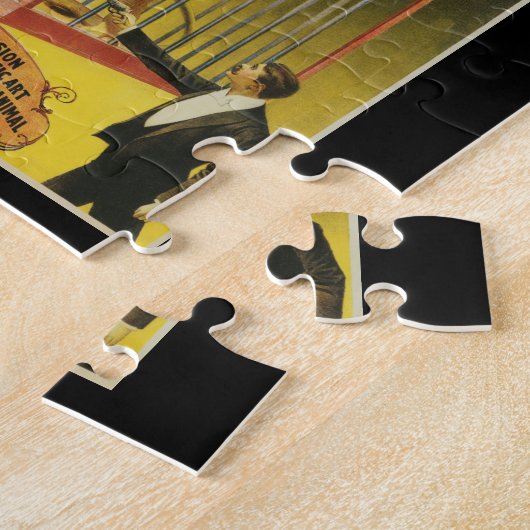 Magisch Poster, Magische Bancroft en Lion Legpuzzel (Zijkant)