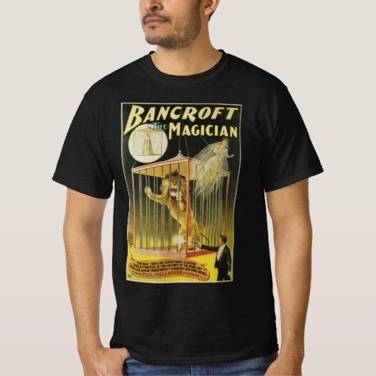  Magisch Poster, Magische Bancroft en Lion T-shirt (Voorkant)